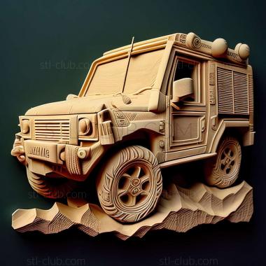 3D model Kawasaki MULE PRO FXT (STL)